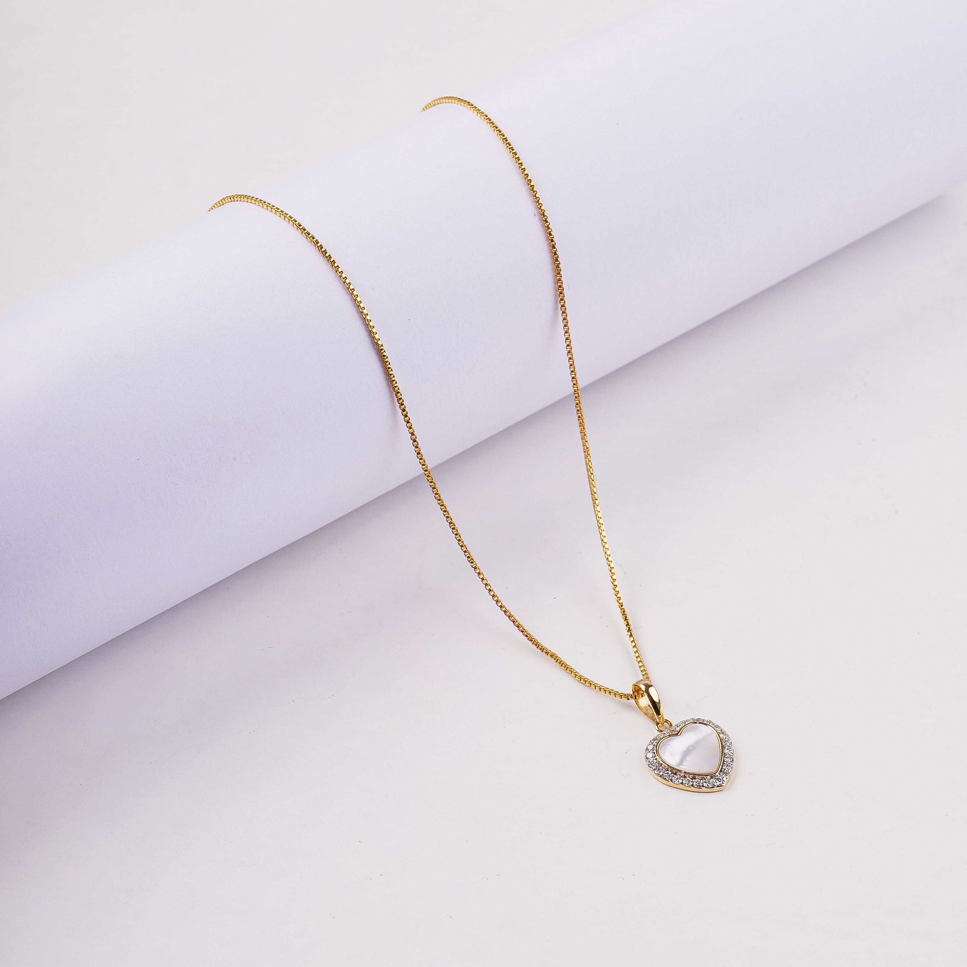 Pure Heart with Diamonds Pendant