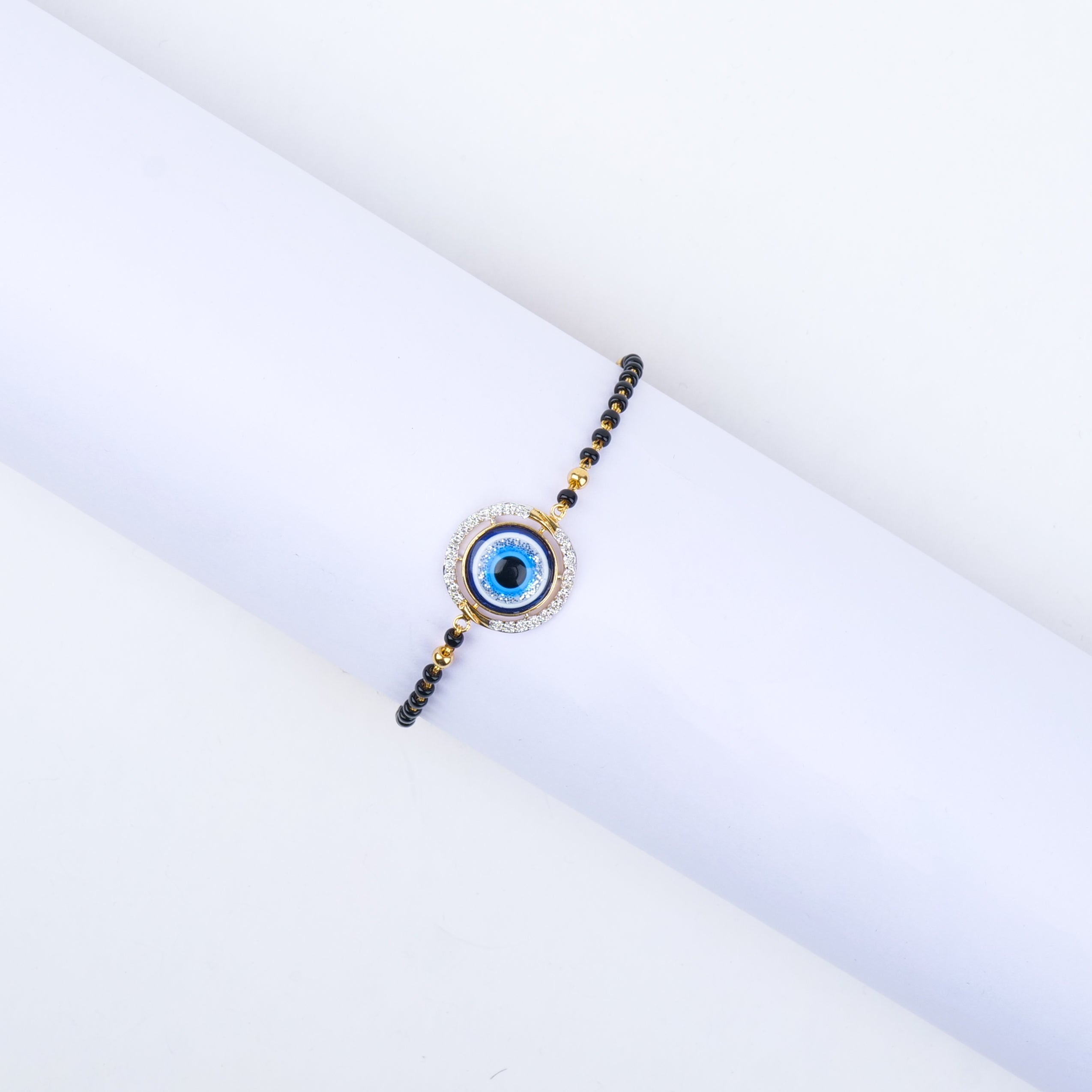 Turkish Evil Eye All Diamond Nazariya Bracelet