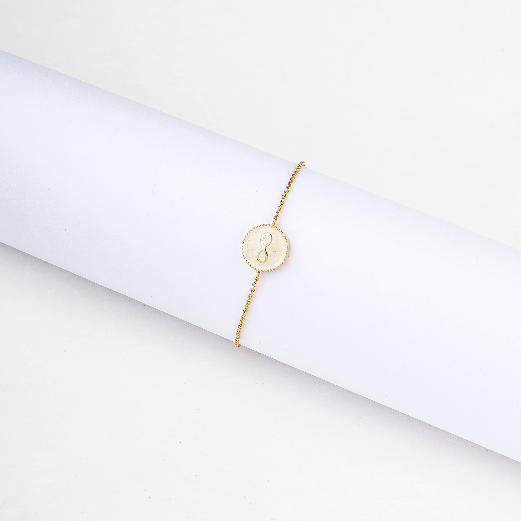 Infinity Enamel Bracelet