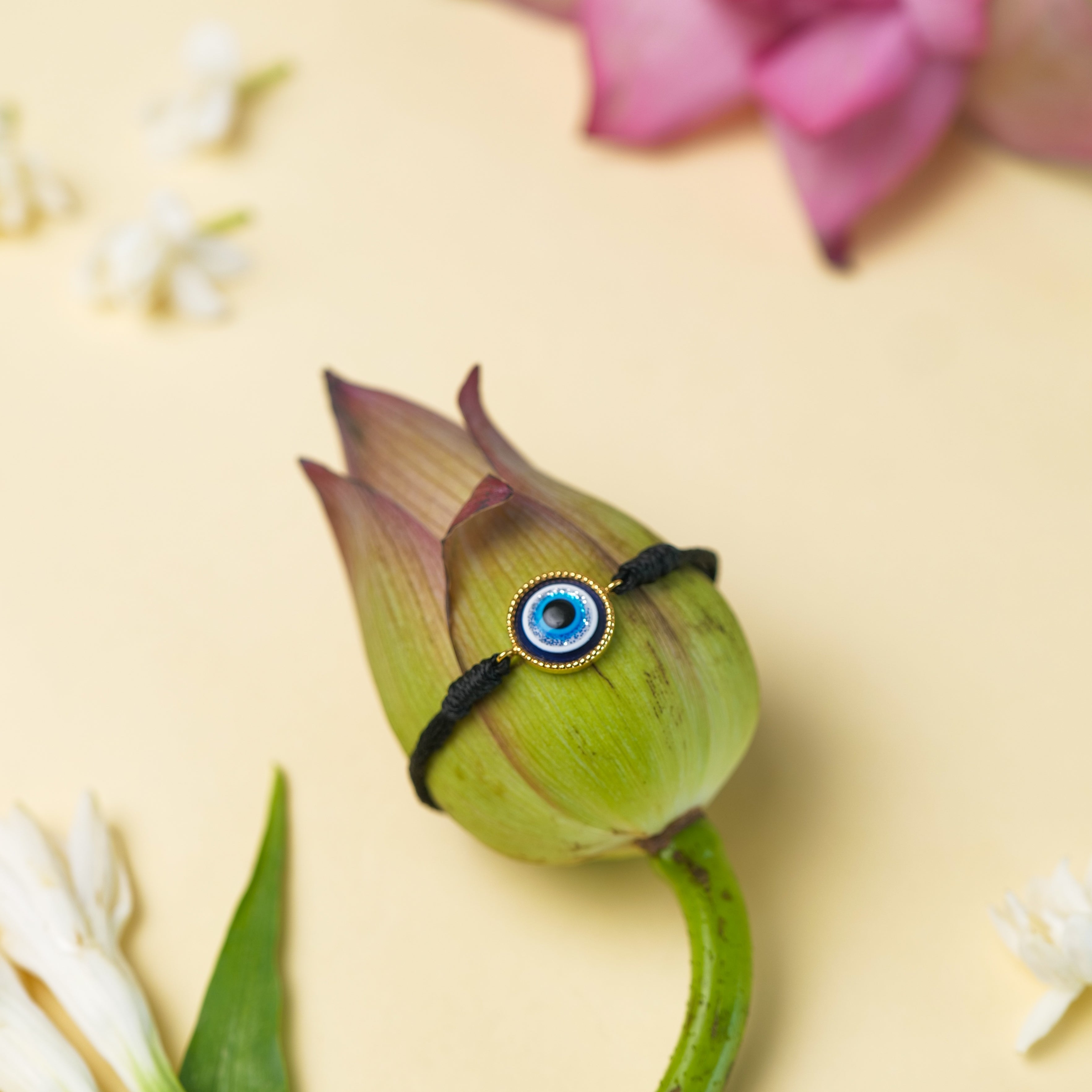Evil Eye Black Sacred Thread